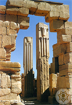 Lotus pillar ruins